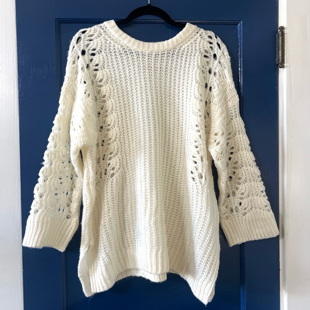 NWOT Anthropologie Oversized Knit Sweater